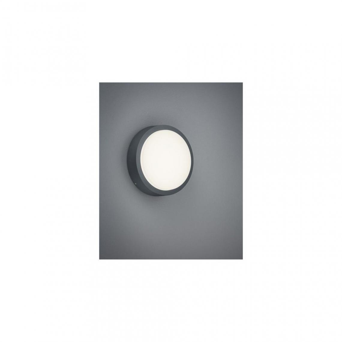 Boutica-Design - Applique Breg Anthracite 1x9W SMD LED - Applique, hublot