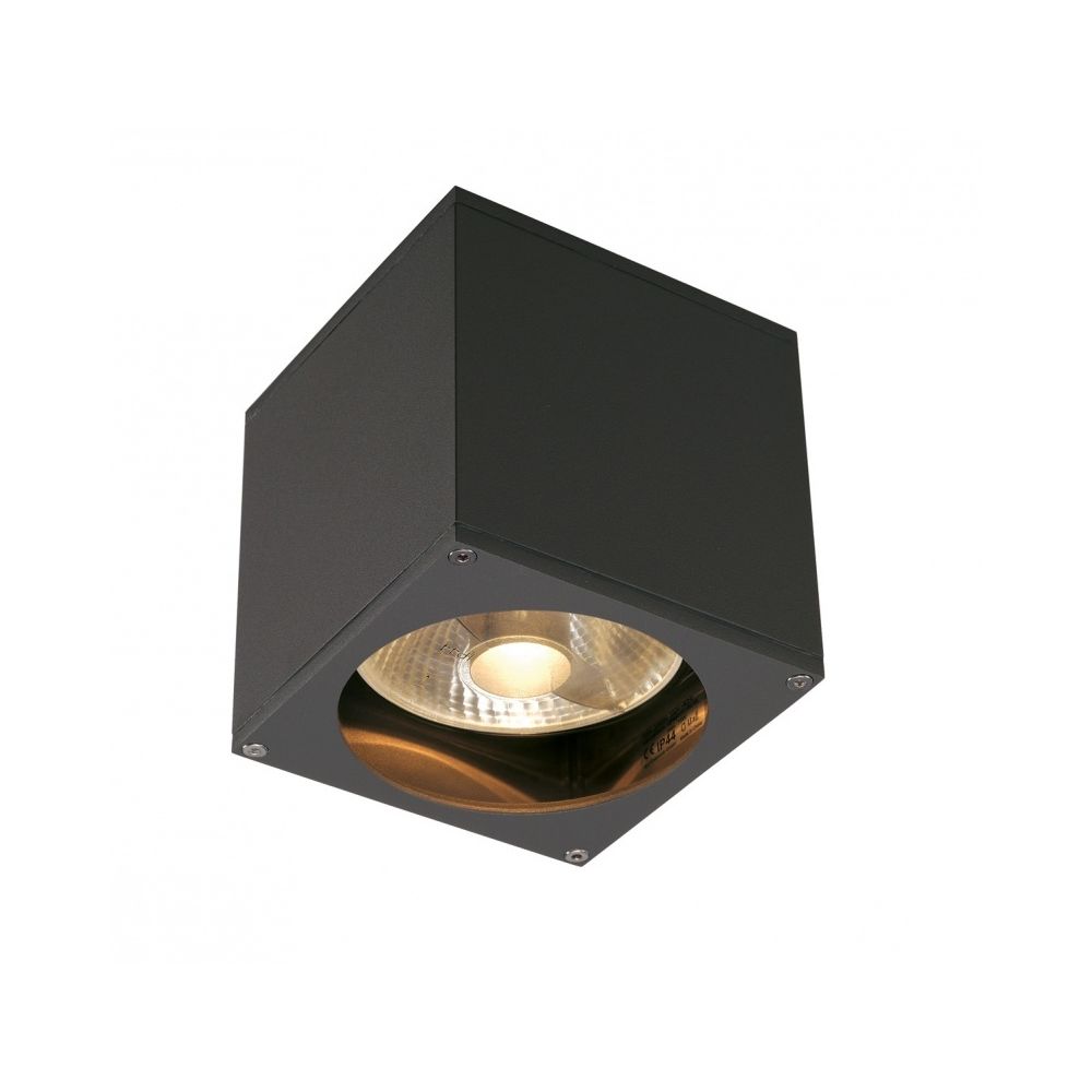 Slv - BIG THEO WALL OUT applique, carré, anthracite, ES111, max. 75W - Lampadaire