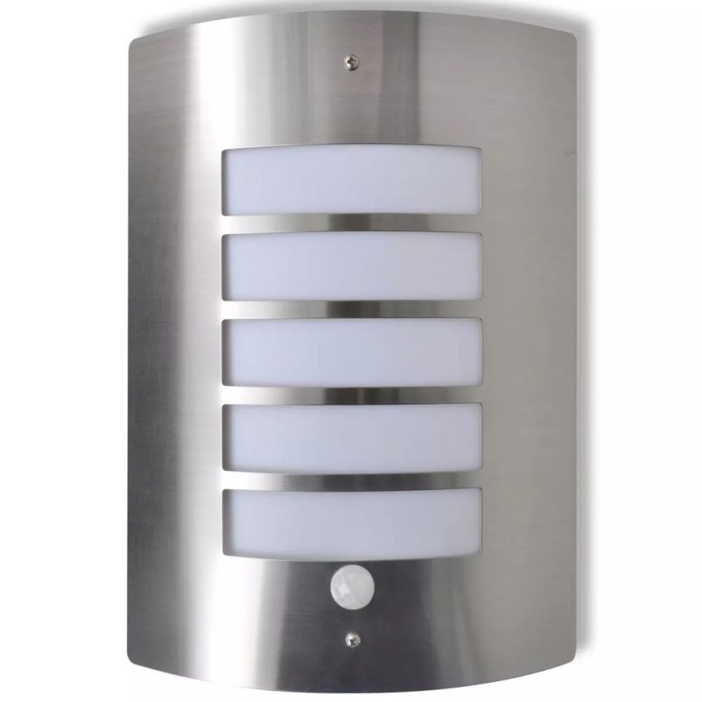 marque generique - Magnifique Luminaires reference Asmara Applique LED en acier inoxydable avec capteur - Lampadaire