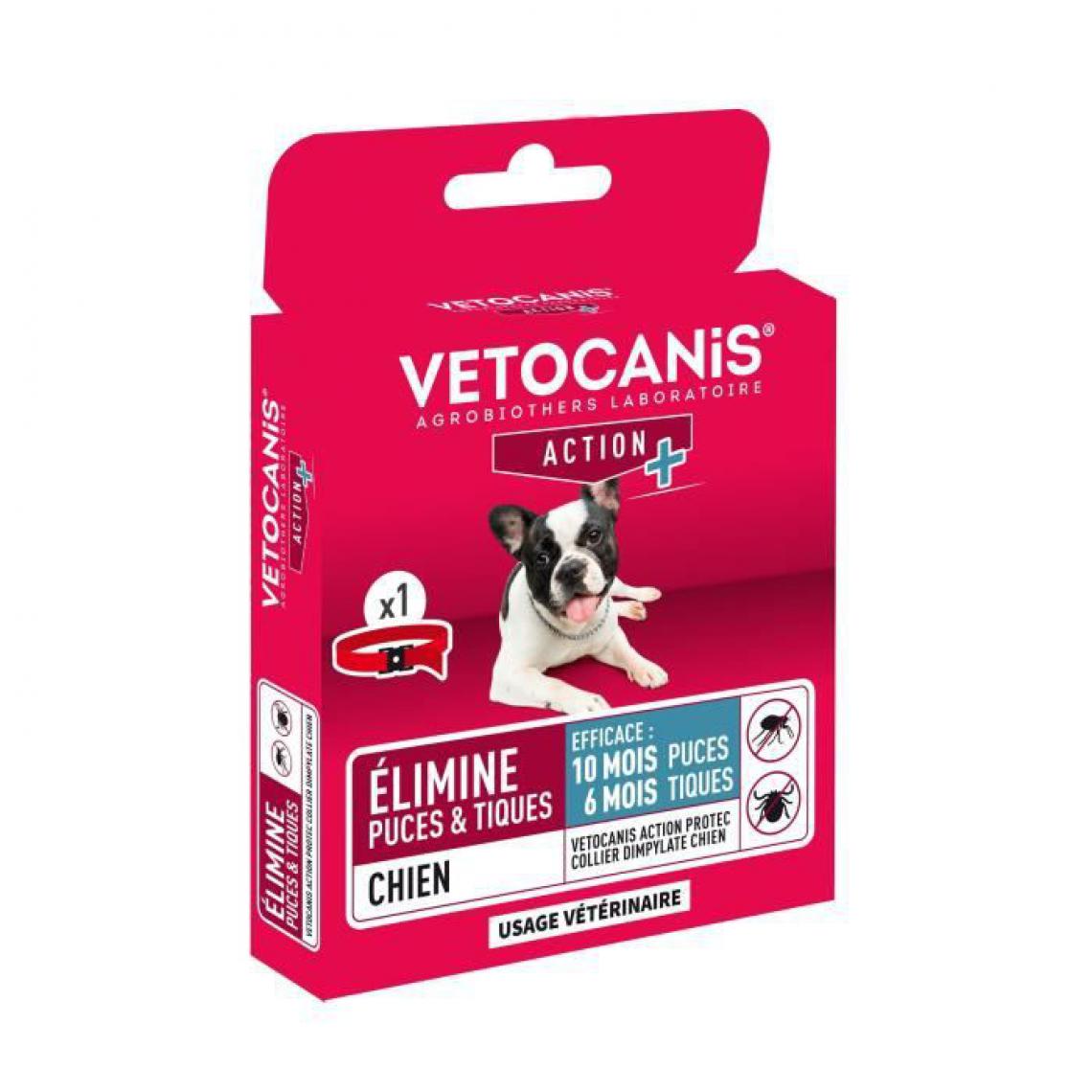 Vetocanis - VETOCANIS Collier anti-puces et anti-tiques pour petit chien jusqu'a 10 kg - Anti-parasitaire pour chien