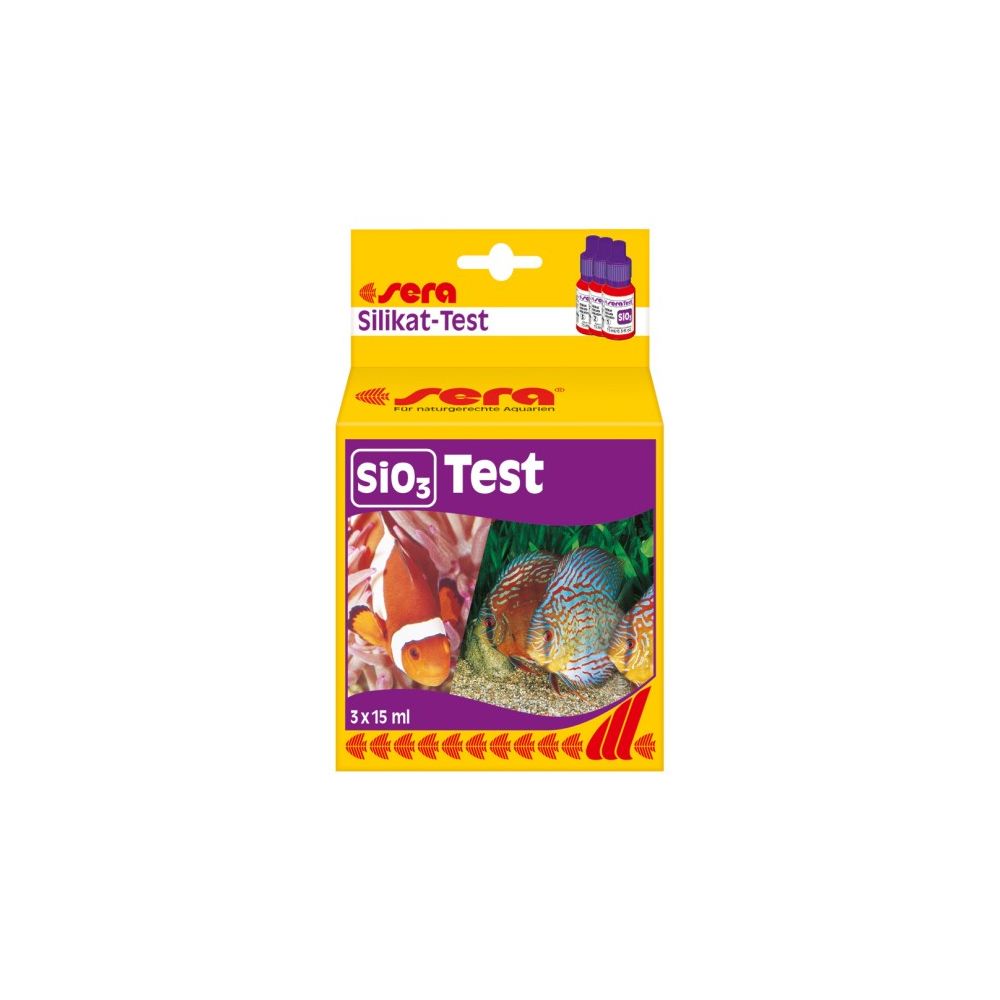 Sera - sera Test SiO3 (test silicates) - Equipement de l'aquarium