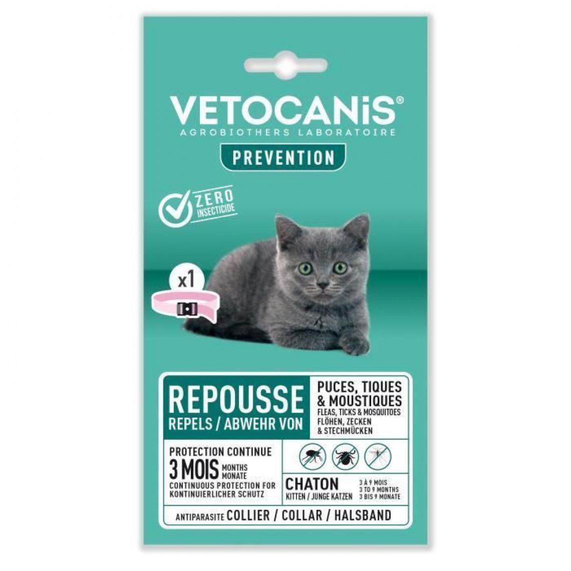 Vetocanis - VETOCANIS Collier antiparasitaire Chaton - Anti-parasitaire pour chien