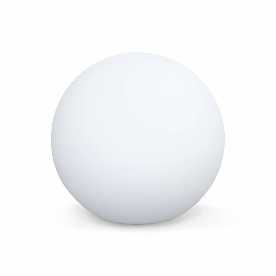 Alice'S Garden - Boule LED 50cm – Sphère décorative lumineuse, Ø50cm, blanc chaud, commande à distance - Eclairage solaire