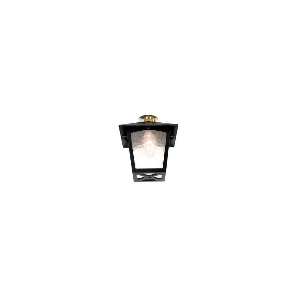 Elstead Lighting - Applique York 1x60W Noir - Applique, hublot