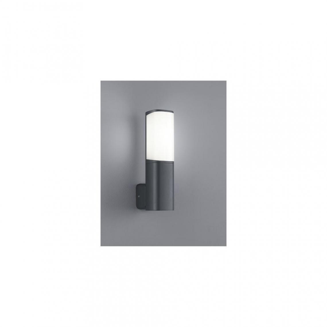 Boutica-Design - Applique Ticino Anthracite Blanc 1x6W SMD LED - Applique, hublot