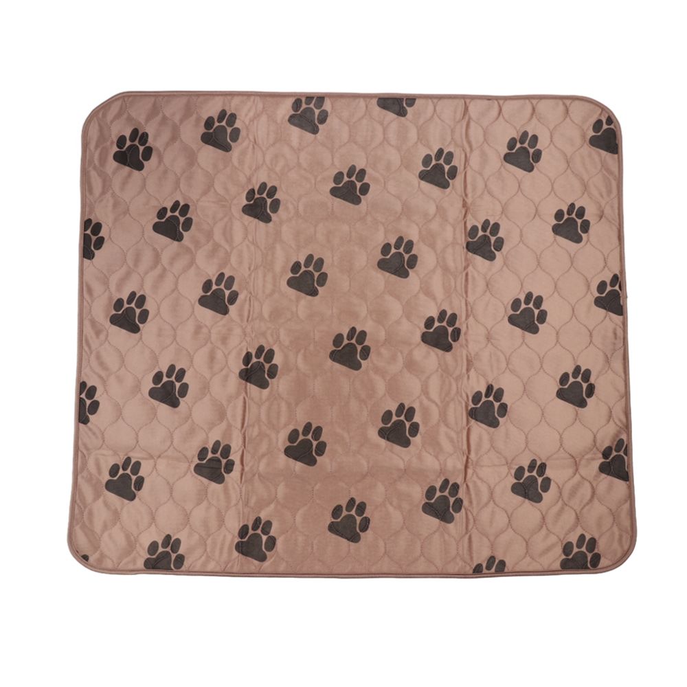 marque generique - microfibre pour animaux de compagnie imperméable à l'eau mat mat animal couverture coussin pour chien chiot brun l - Cage pour rongeur