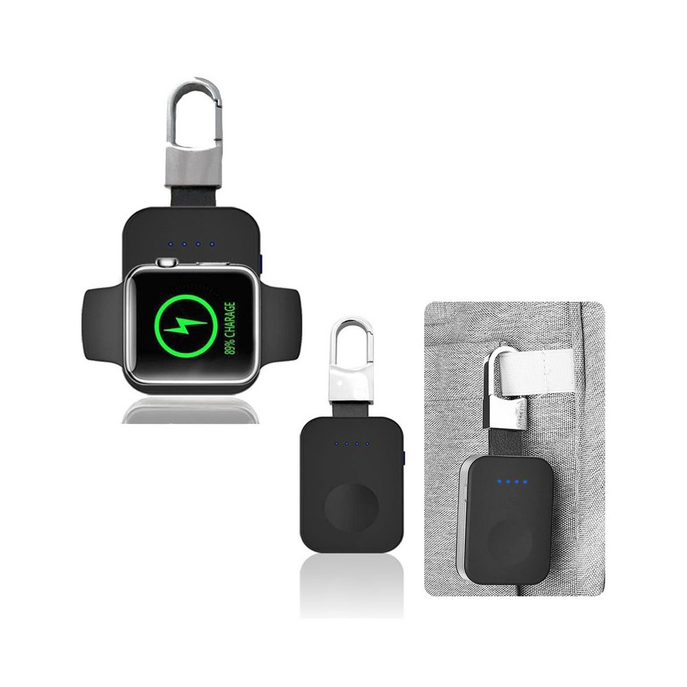 Generic - Qi Chargeur Sans Fil Pour Apple Watch Portable Mini Batterie De Secours 950Mah - Accessoires Apple Watch