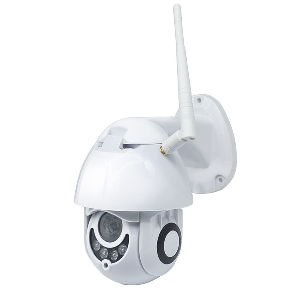 Generic - 1080P sans fil WIFI IP caméra extérieure vision nocturne Accueil Sécurité vocale bidirectionnelle blanc - Caméra de surveillance connectée