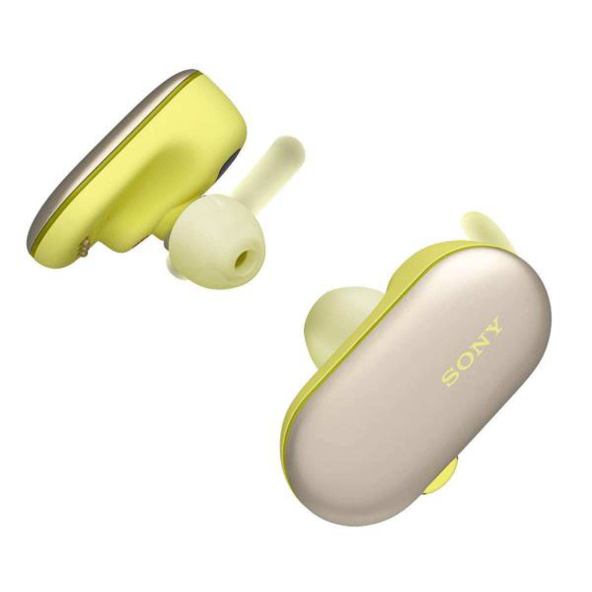 Sony - Sony Wf-sp900y Amarillo Auriculares Inalámbricos Deportivos 4gb De Memoria Con Estuche Cargador - Bracelet connecté