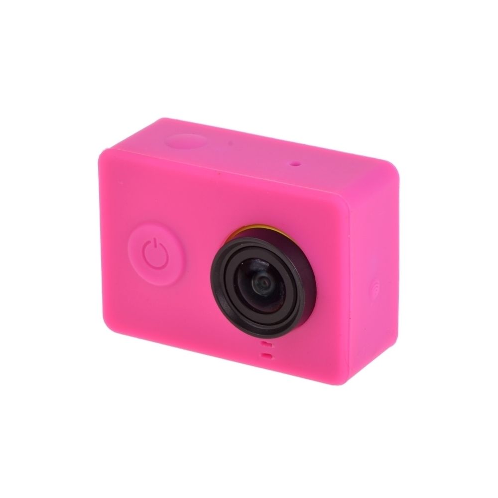Wewoo - Coque Magenta pour caméra de sport Xiaomi Yi Étui de protection en gel de silicone - Caméras Sportives
