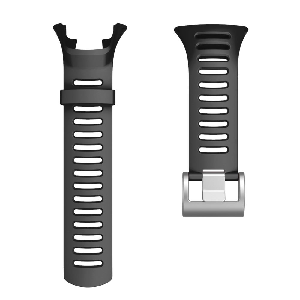 Generic - Remplacement du bracelet de la montre en TPE pour pour accessoires de montre SUUNTO AMBIT3 Noir - Bracelet connecté