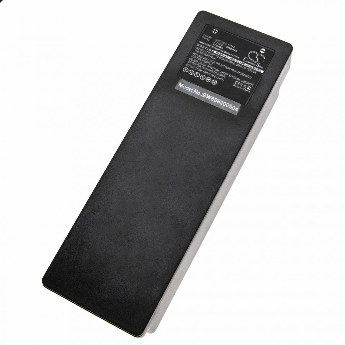 Vhbw - vhbw Batterie compatible avec Palfinger 590, 790, 960, EEA2512, RC-400, RC400 Télécommande Industrielle (3000mAh, 7.2V, NiMH) - Autre appareil de mesure