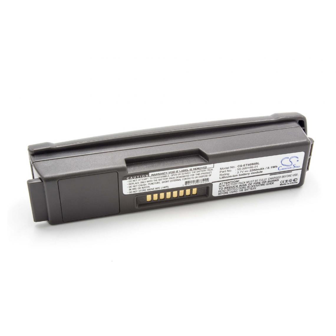Vhbw - vhbw Li-Ion batterie 2200mAh (3.7V) pour scanner de code-barres POS Symbol WT-4070, WT-4090, WT-4090OW, WT4000, WT4070, WT4090, WT4090i, WT41N0 - Caméras Sportives