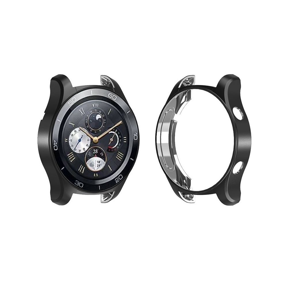 Wewoo - Boîtier de montre Pour Huawei 2 Pro Elegant Housse de protection en TPU Noir - Accessoires montres connectées