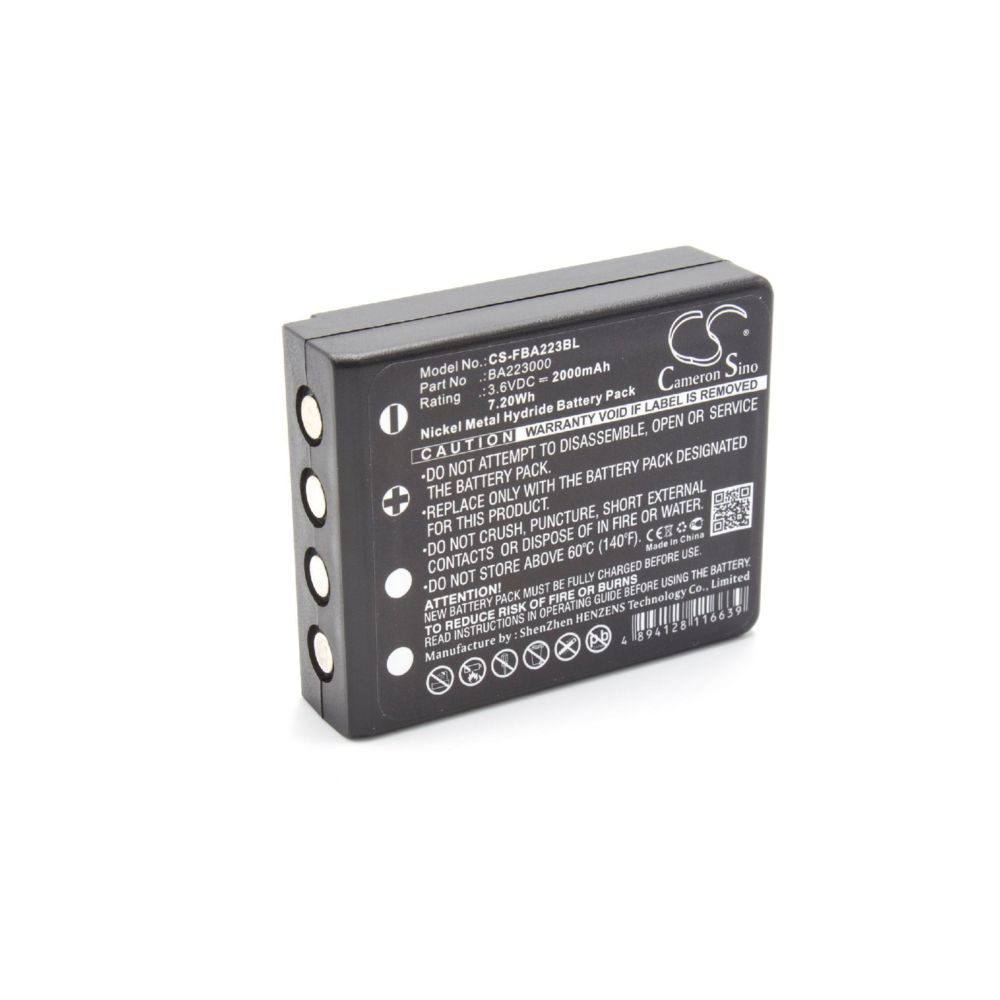 Vhbw - vhbw NiMH batterie 2000mAh (3.6V) pour télécommande Remote Control comme HBC BA223000 - Autre appareil de mesure
