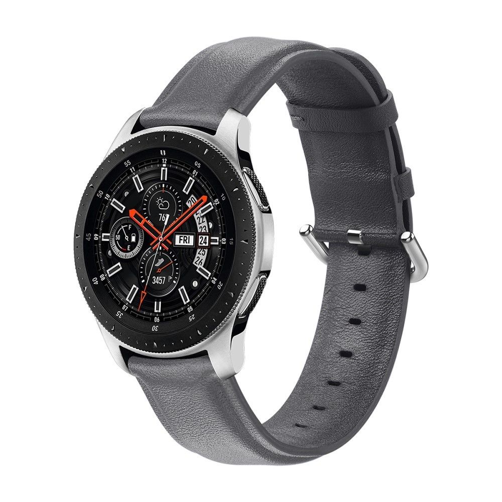 Generic - Bracelet en PU gris pour votre Huawei Watch GT 2e/GT 22mm - Accessoires bracelet connecté