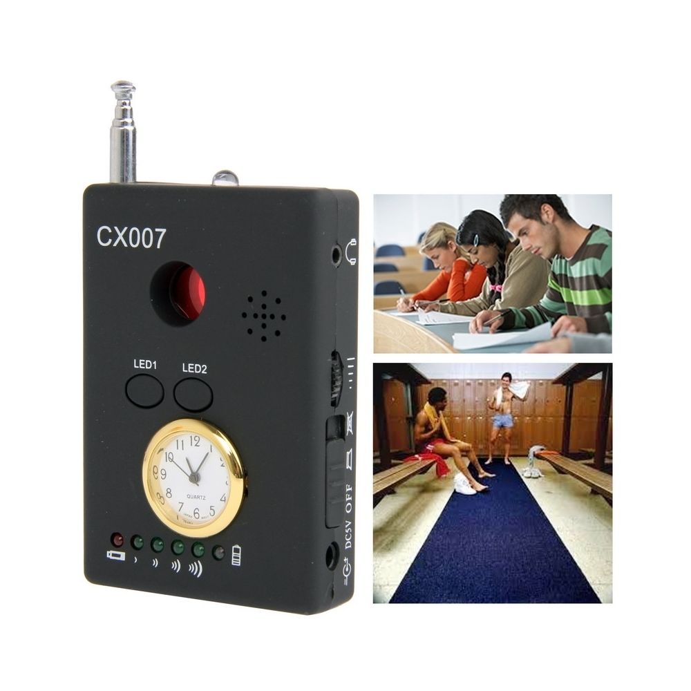 Wewoo - Détecteur de signal radio & vidéo audio de de gamme complète - Accessoires sécurité connectée