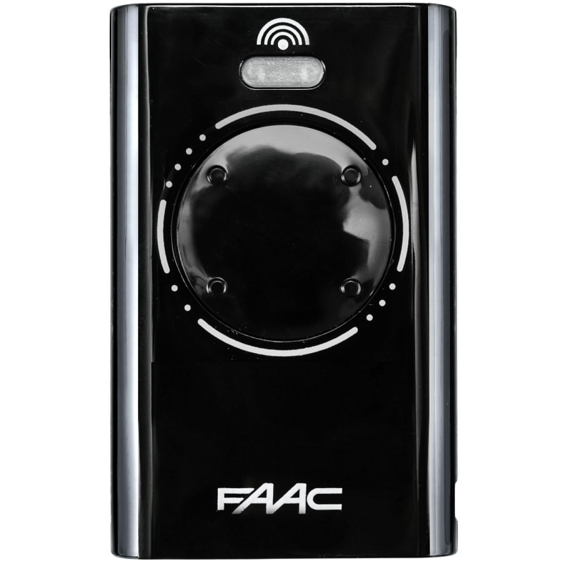 Faac - Télécommande FAAC XT4 868 SLH LR Noir - Télécommande portail et garage