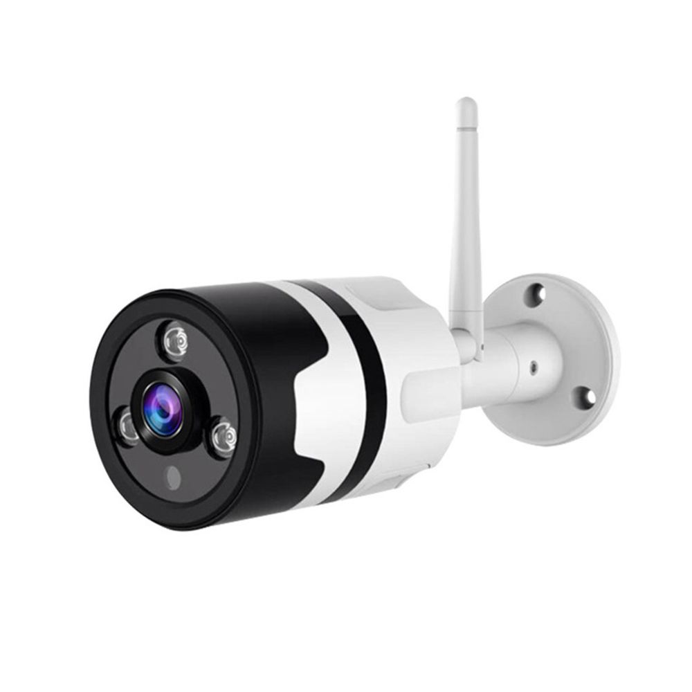 Generic - Sans fil HD 1080P WIFI étanche 360 ââ° CameraSecurity Bullet IR de vision nocturne de l'UE blanc - Caméra de surveillance connectée