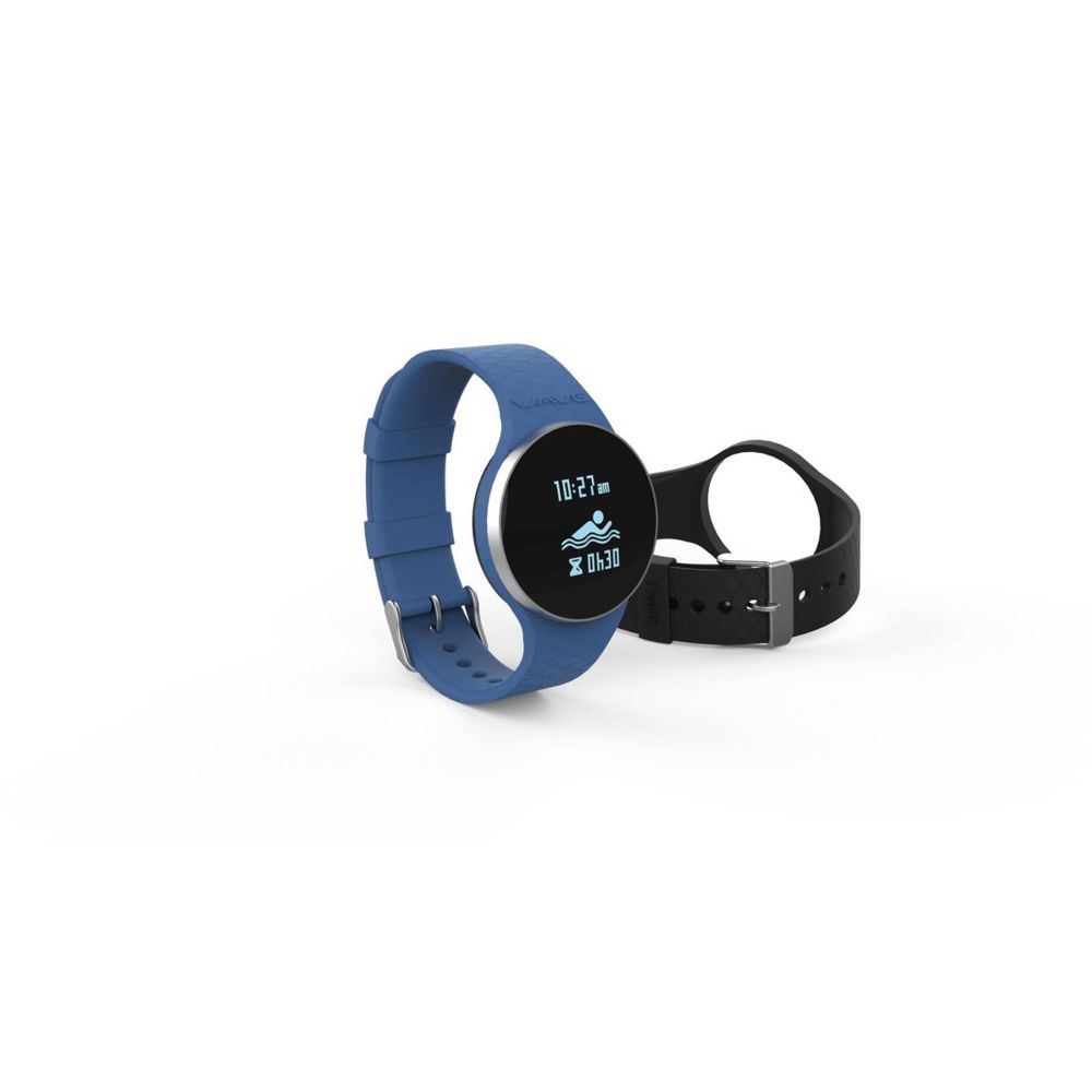 Ihealth - Bracelet connecté Wave AM4 - Noir et Bleu - Bracelet connecté