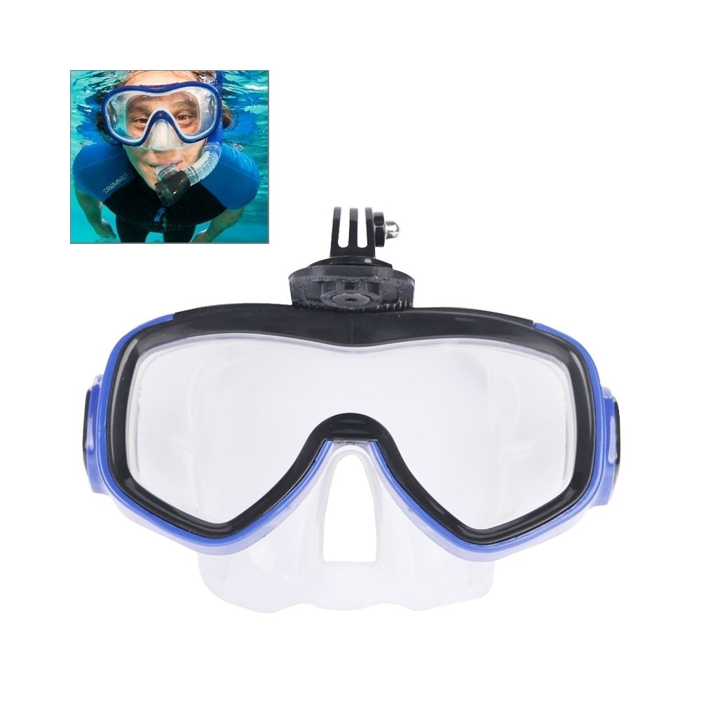 Wewoo - Masque de plongée pour GoPro HERO4 / 3 + / 3/2/1 Lunettes de natation de de de matériel de de sports d'eau - Caméras Sportives