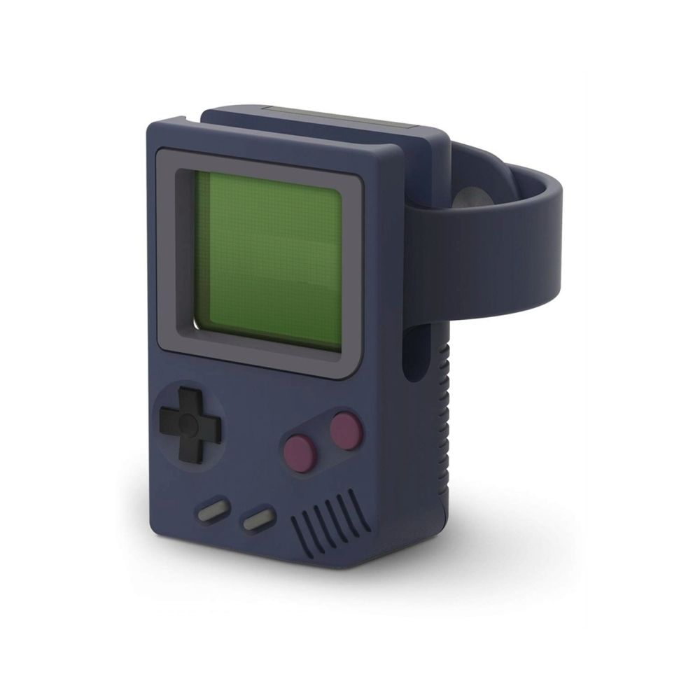 Wewoo - Support de chargement de console de jeu rétro pour Apple Watch bleu - Accessoires Apple Watch
