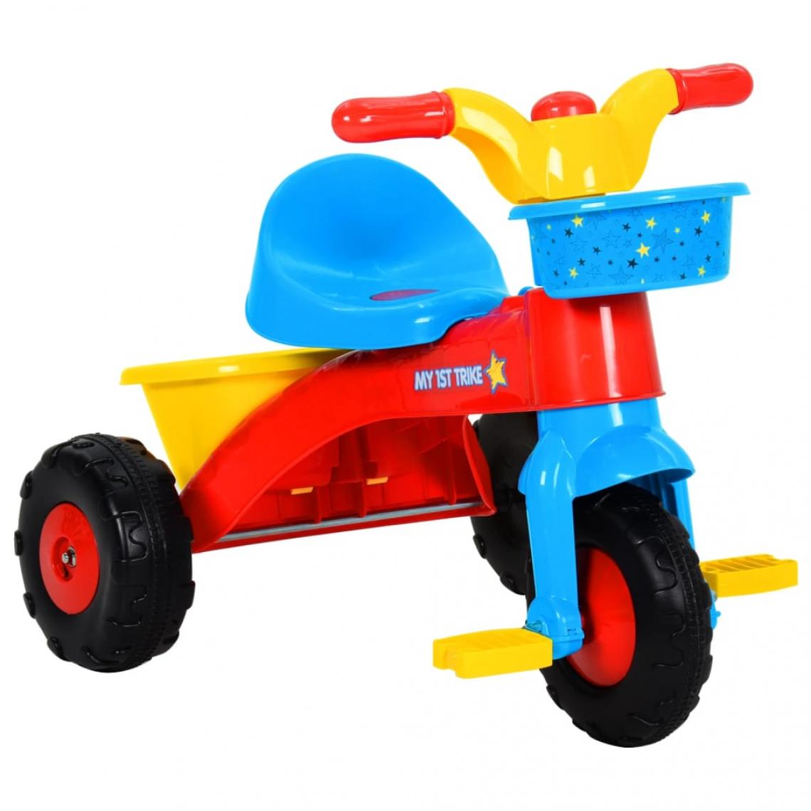 Vidaxl - vidaXL Tricycle pour enfants Multicolore - Trottinette électrique