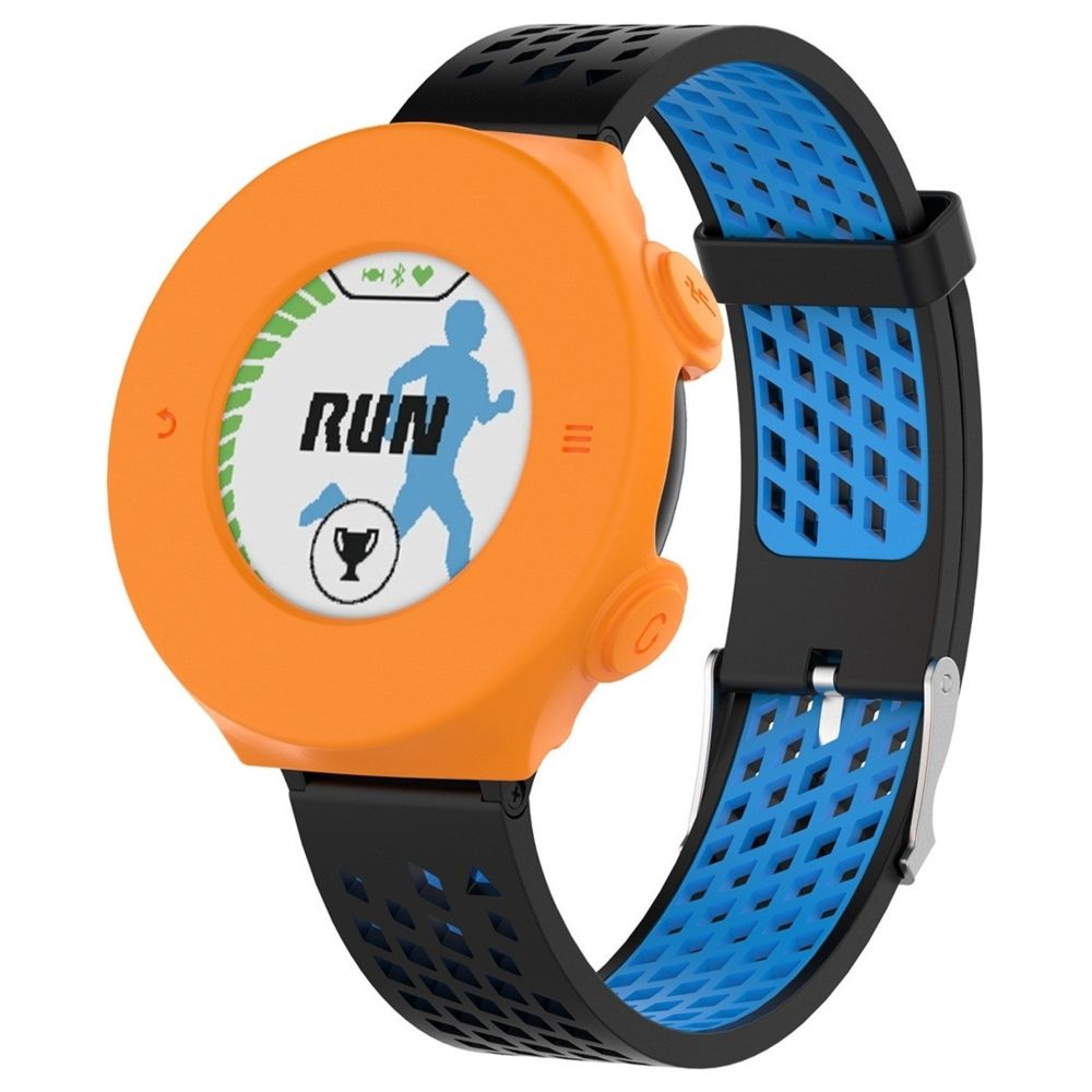 Wewoo - Protection écran Étui de en silicone Smart Watch pour Garmin Forerunner 620 Orange - Accessoires montres connectées