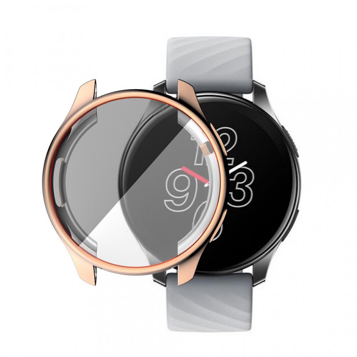 Other - Coque en TPU Galvanoplastie polyvalente or pour votre OnePlus Watch - Accessoires bracelet connecté