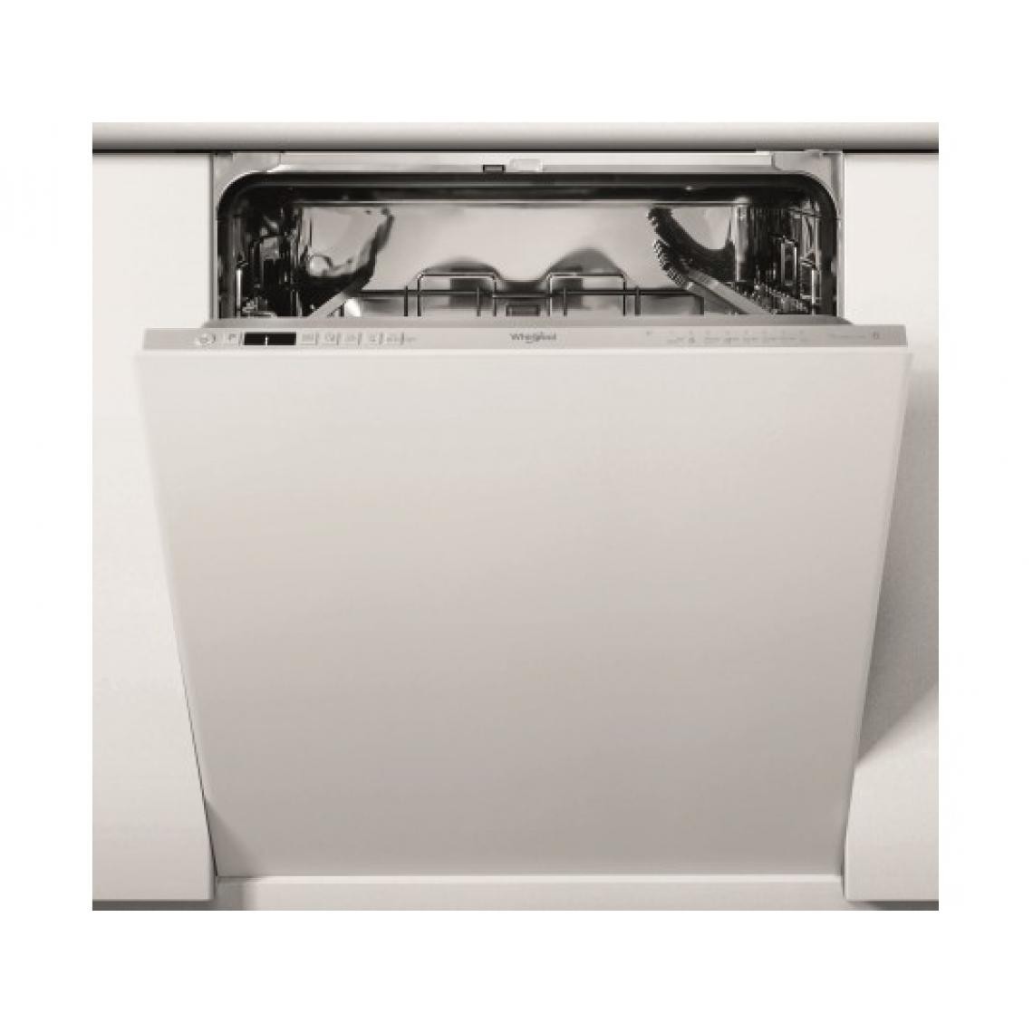 whirlpool - Lave vaisselle tout integrable 60 cm WIC3C33PE 6ème Sens Natural Dry Programme Silence - Lave-vaisselle