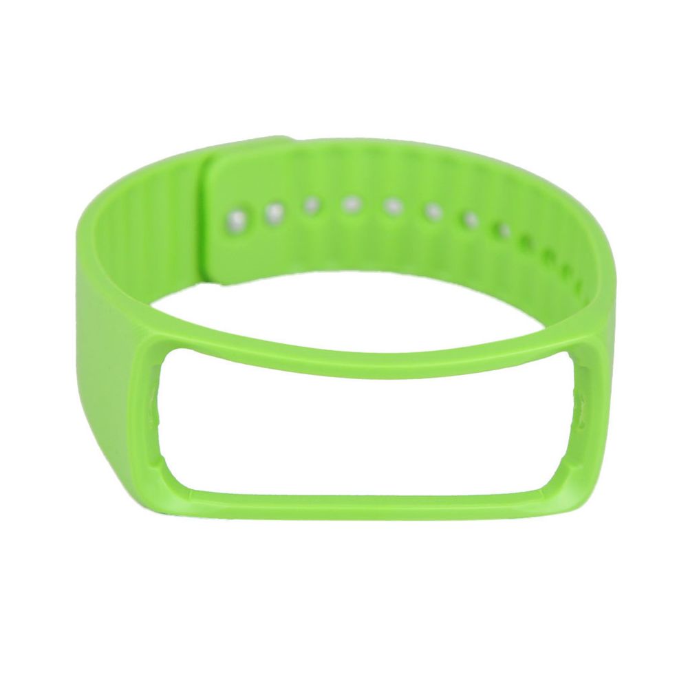 marque generique - Remplacement Du Poignet Bracelet De Bande Pour équipement Samsung R350 Ajustement Avec Fermoir Vert - Accessoires montres connectées