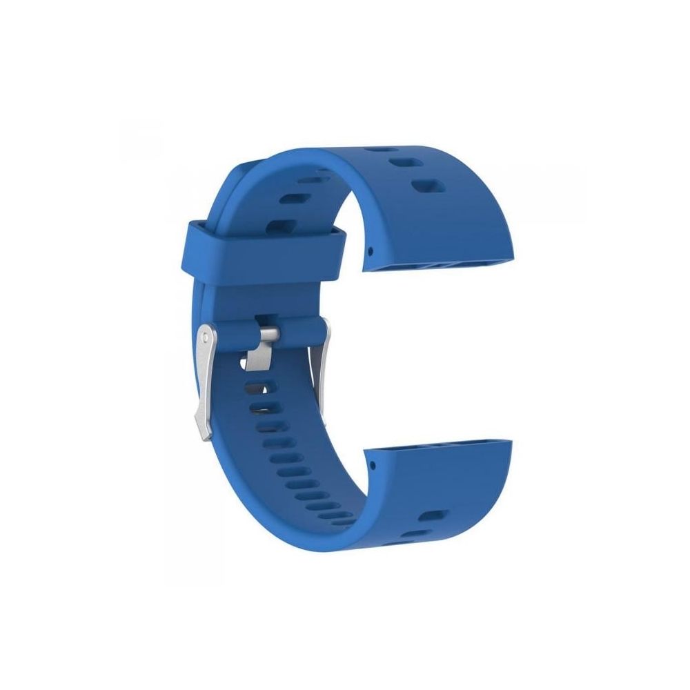 Wewoo - Bracelet pour montre connectée Dragonne Sport en silicone POLAR V800 Bleu - Bracelet connecté