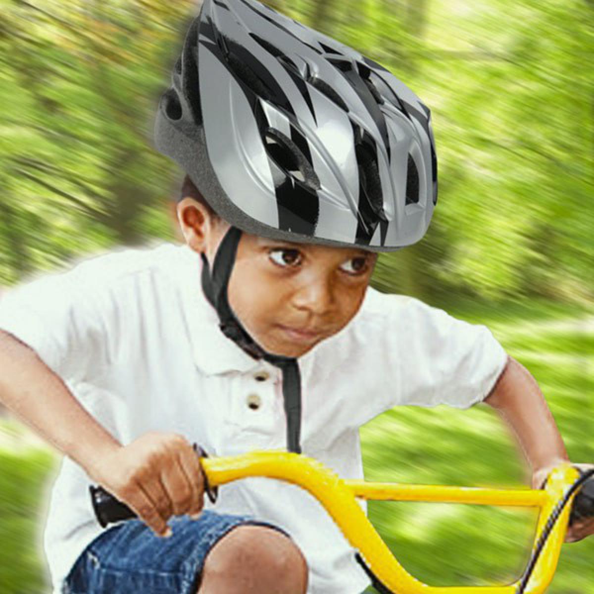 Totalcadeau - Casque pour cycliste enfant - Anti choqcs vélo Pas cher - Trottinette électrique