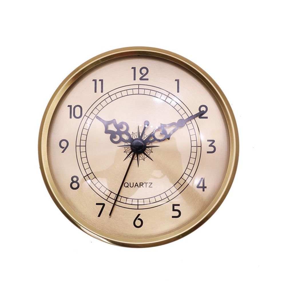 marque generique - 4.25 ""/108mm Horloge à Quartz, Chiffre Arabe, Mouvement à Quartz - Accessoires montres connectées