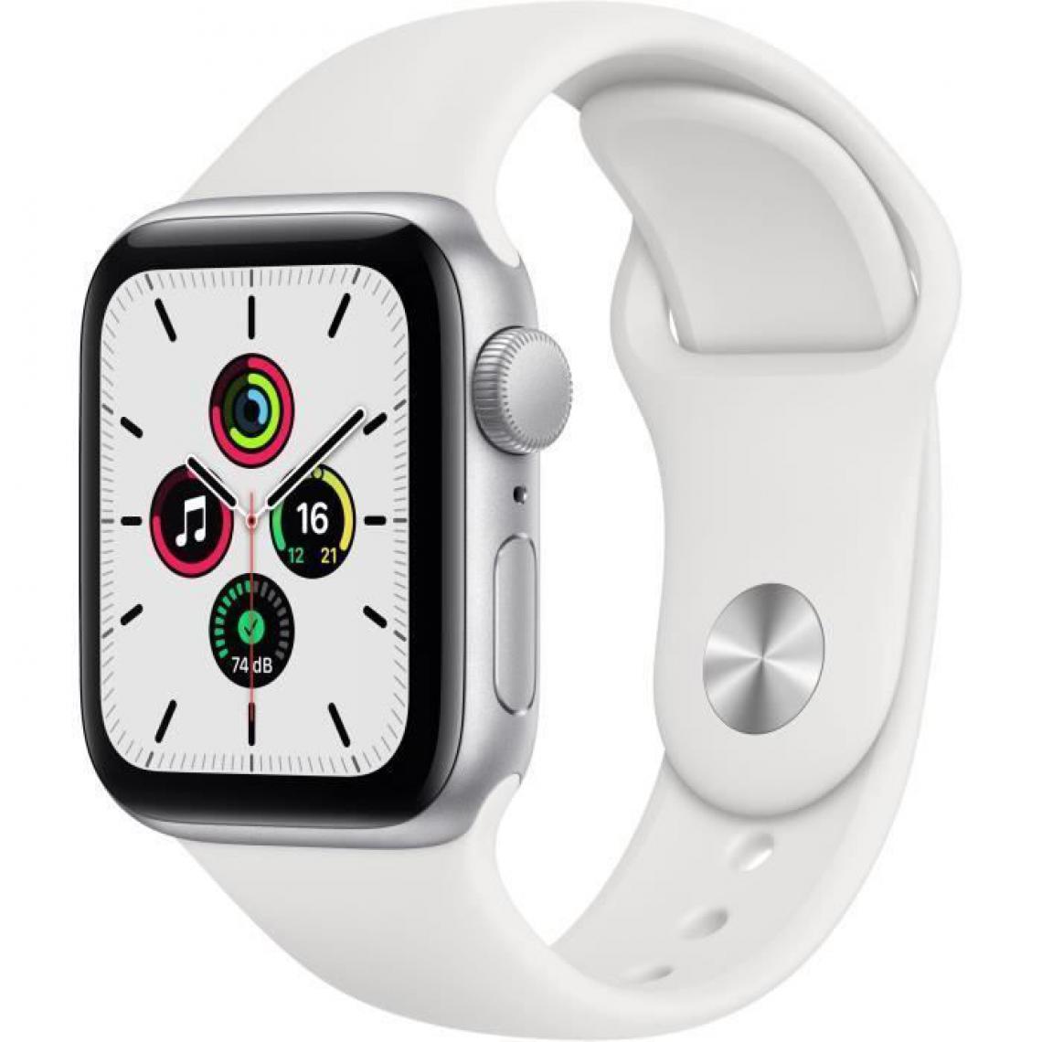 Apple - Montre connectée APPLE WATCH SE 40 SIL AL WT SP GPS-BNL - Apple Watch