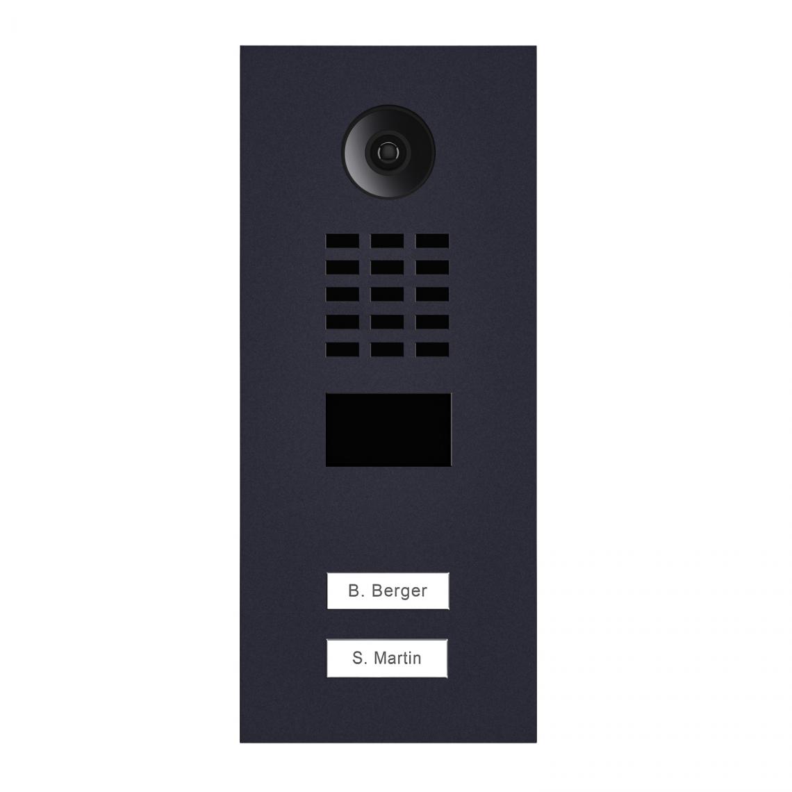 Doorbird - Portier vidéo IP D2102V-RAL7016 V2 - Sonnette et visiophone connecté