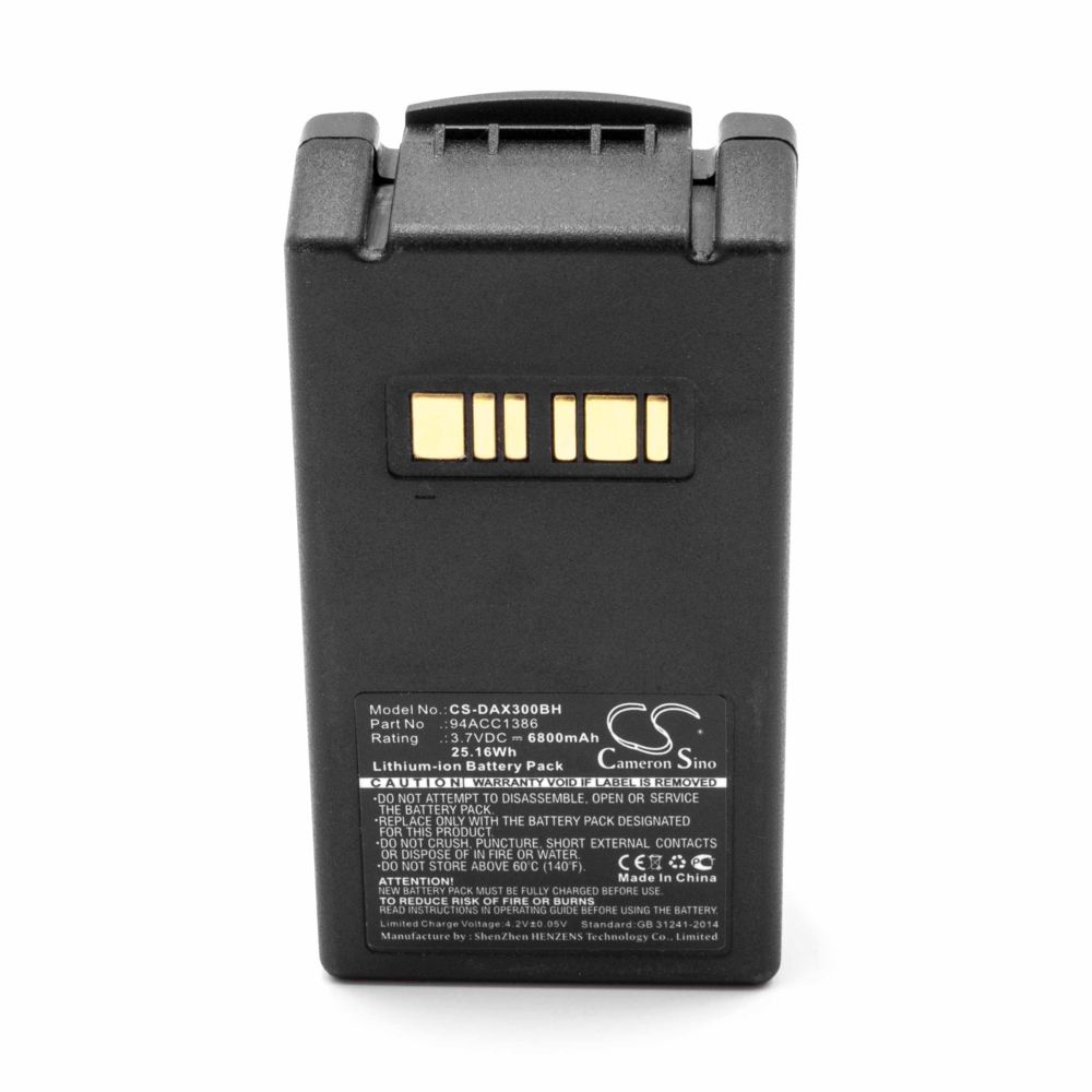 Vhbw - vhbw Li-Ion batterie 6800mAh (3.7V) pour ordinateur portable scanner comme Datalogic 94ACC1386 - Caméras Sportives