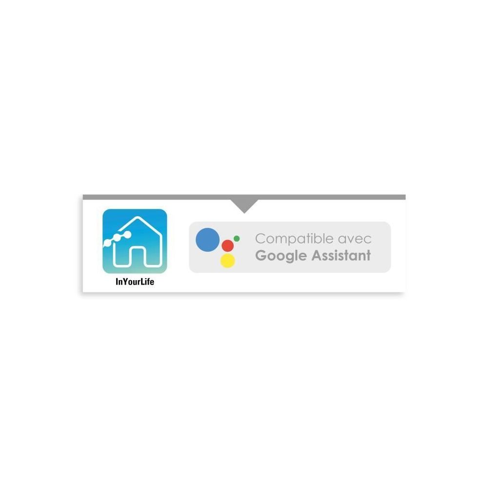 marque generique - Icaverne DETECTEUR DE MOUVEMENT - PHOTOCELLULE Détecteur de mouvement connecté WiFiSensor Motion-Compatible Google Assistant - Détecteur connecté