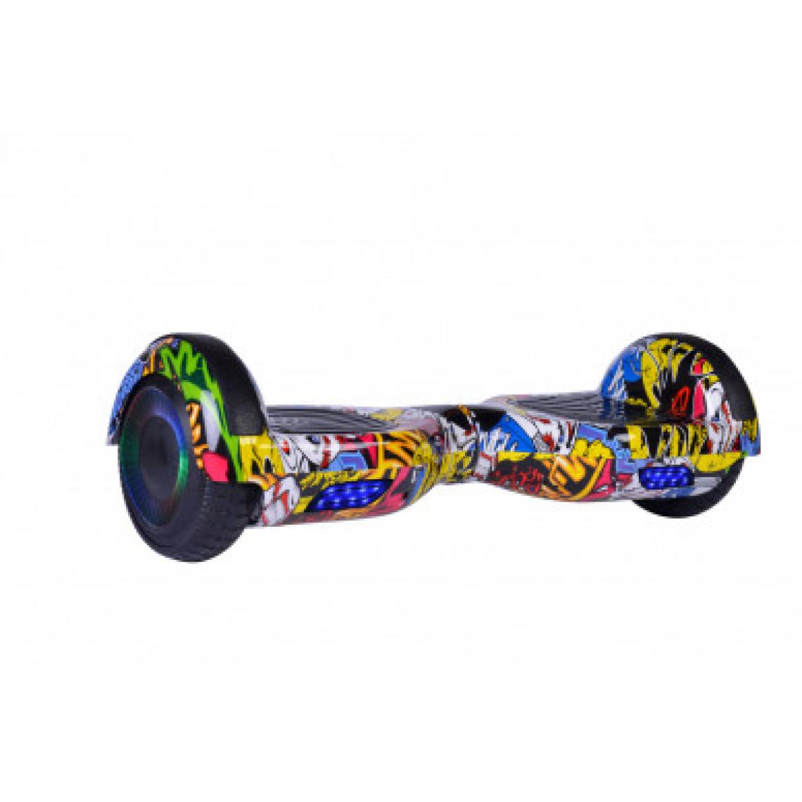 Prime - Hoverboard Prime 6.5'' V2 500W Roues Lumineuses Led Edition - Graffiti - Gyropode