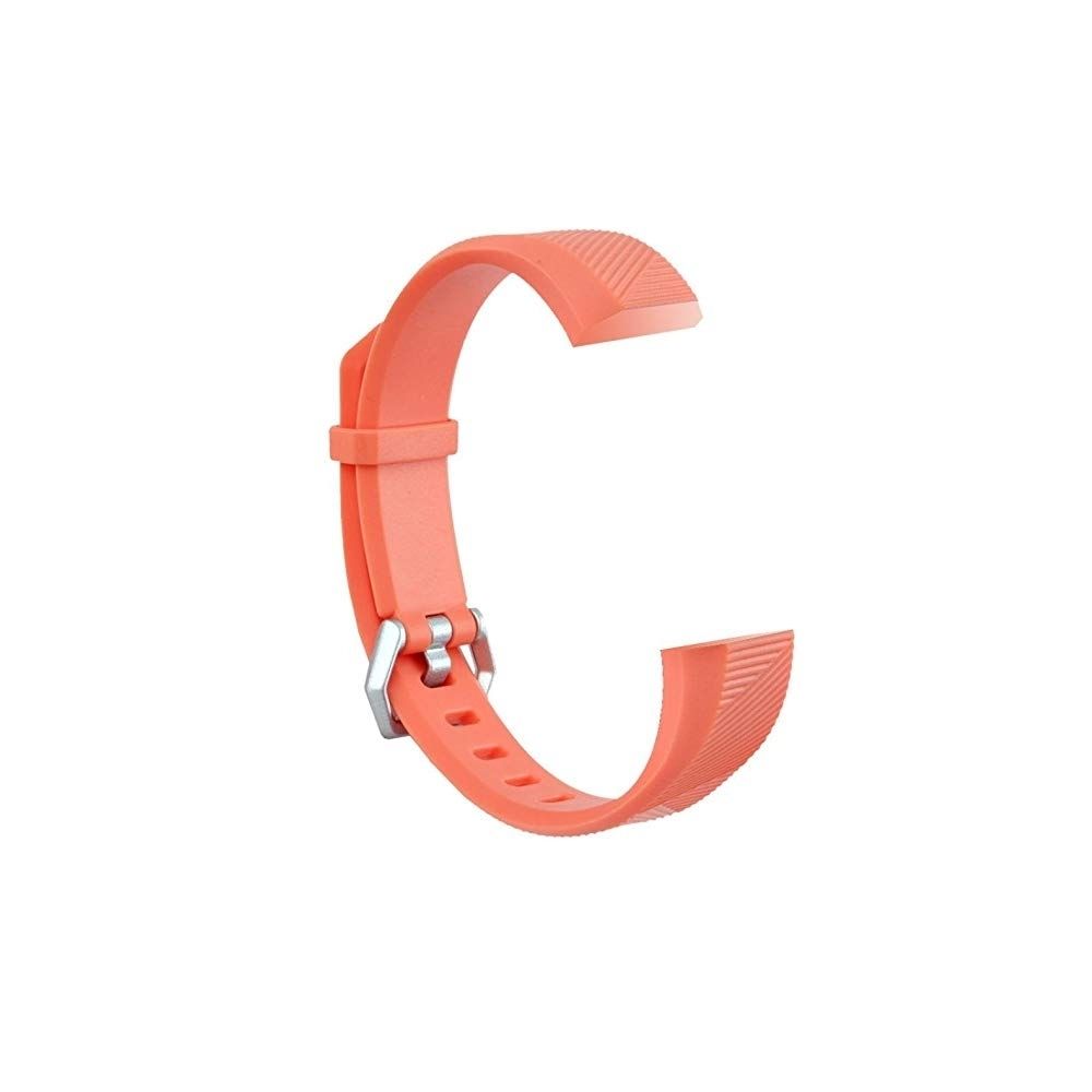 Wewoo - Bracelet pour montre connectée Dragonne en silicone enfants FITBIT ACE Orange - Bracelet connecté