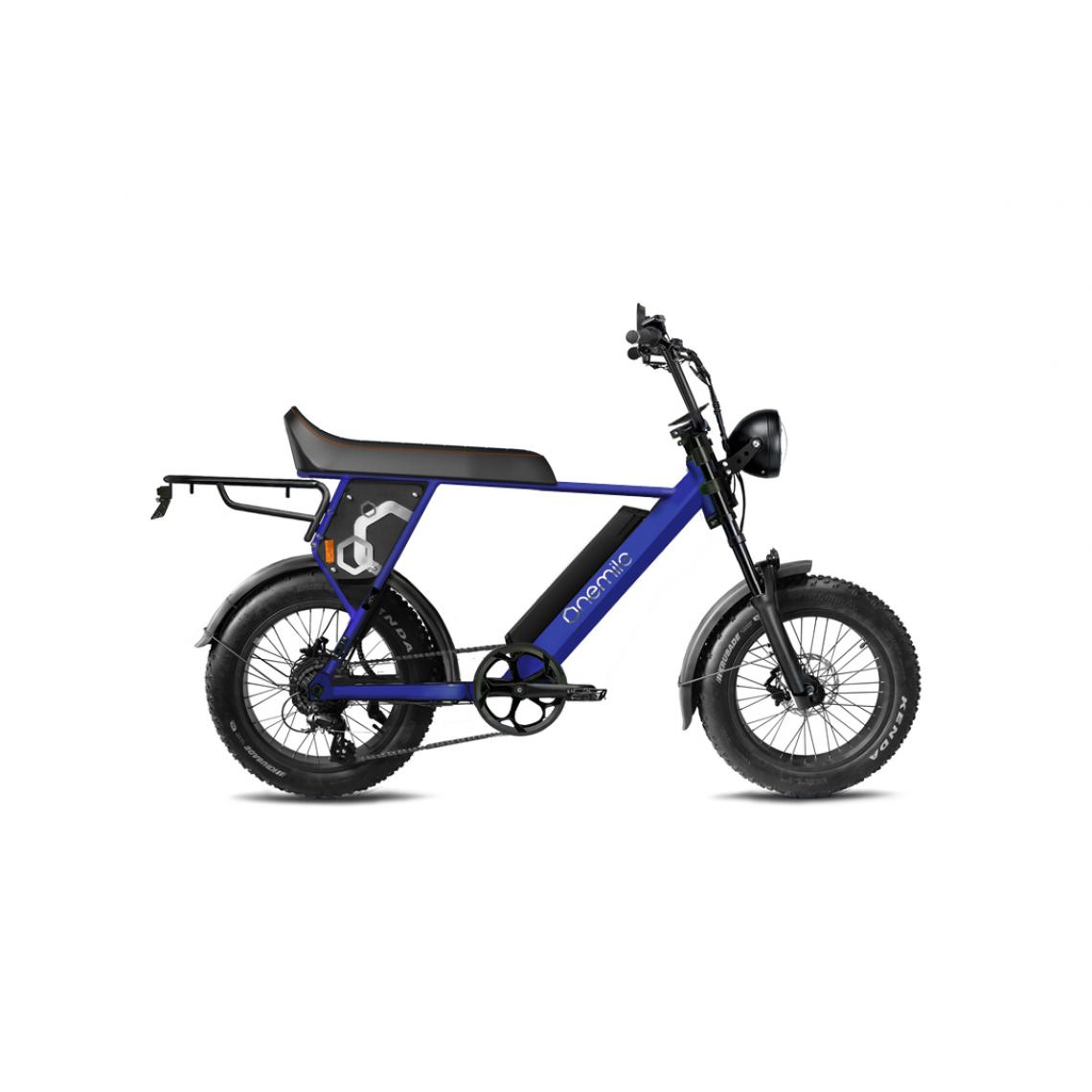 Onemile - Velo Electrique Speedbike ONEMILE Scrambler S 52V 12,4Ah Bleu Homologué Route EEC - Vélo électrique
