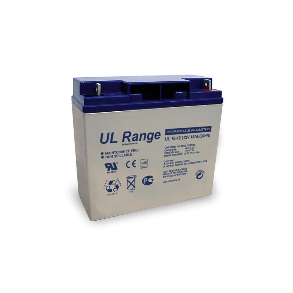 marque generique - Batterie plomb étanche UL18-12 Ultracell 12v 18ah - Alarme connectée