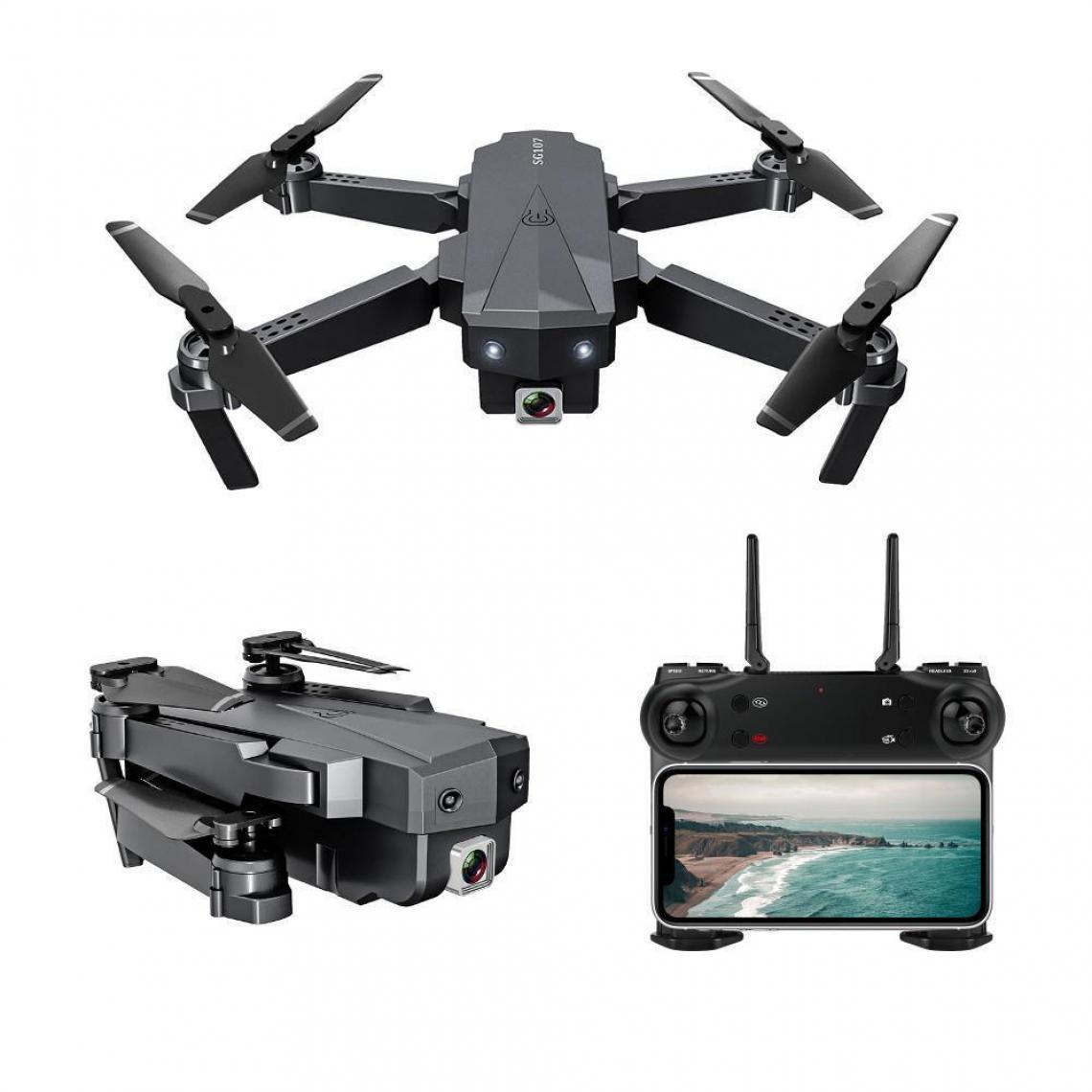 Justgreenbox - Drone aérien pliant HD avec deux caméras à flux optique commutable, 4K Optical Flow - Drone connecté