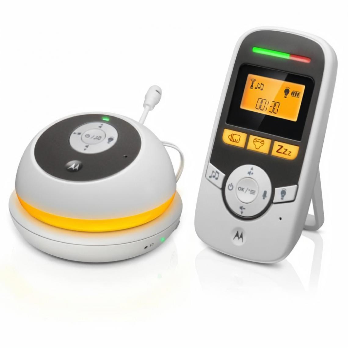 Motorola Baby - MOTOROLA BABY Mbp 169 audio dect ecran 1,5, minuterie de soins de bébé - Babyphone connecté