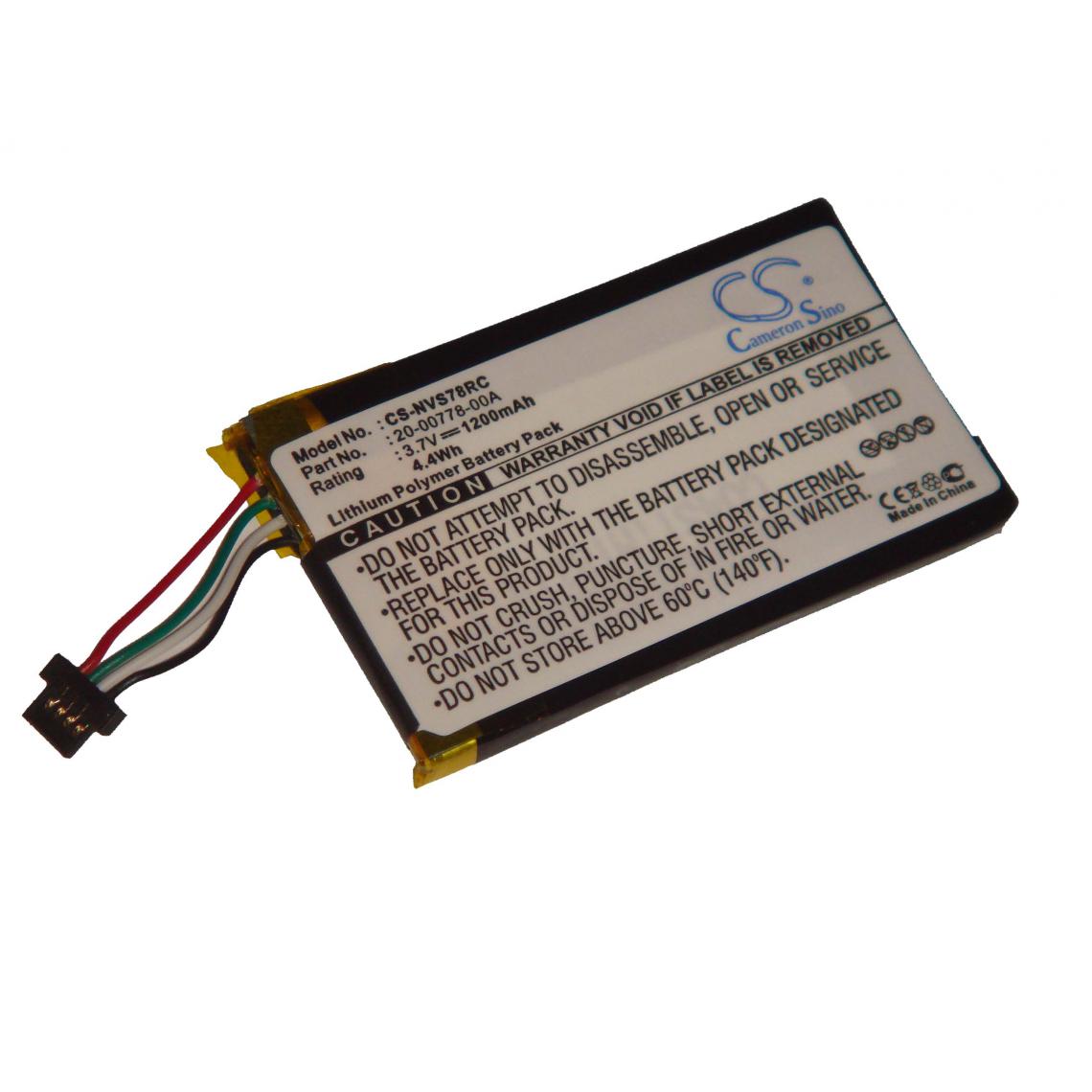 Vhbw - vhbw batterie compatible avec Nevo SL télécommande remote control (1200mAh, 3,7V, Li-Polymère) - Autre appareil de mesure