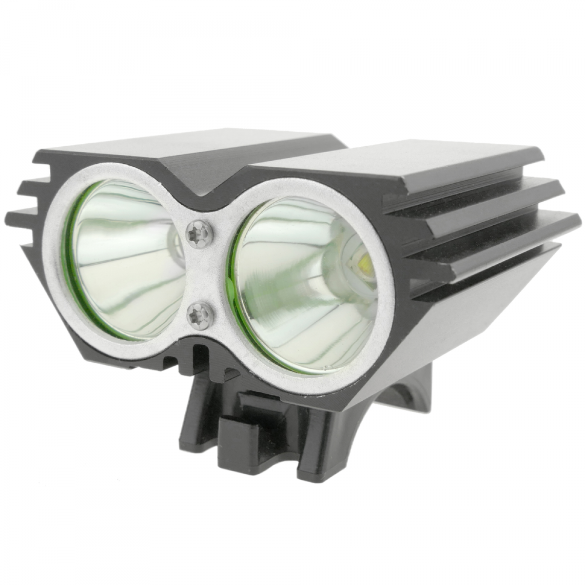 Primematik - Lumière LED avant pour la tête et le vélo avec une batterie de 8000 mAh 2000 lumens 2 x T6 XLamp - Vélo électrique