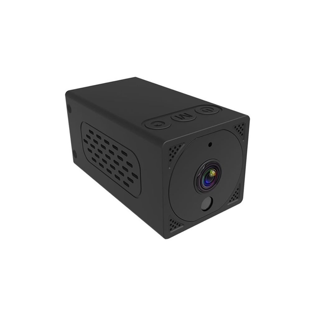 Deoditoo - Mini Caméra Intelligente et Enregistreur Vidéo Wifi Infrarouge et sur Batterie Full HD 1920x1080p MC6 (Noir) - Caméra de surveillance connectée