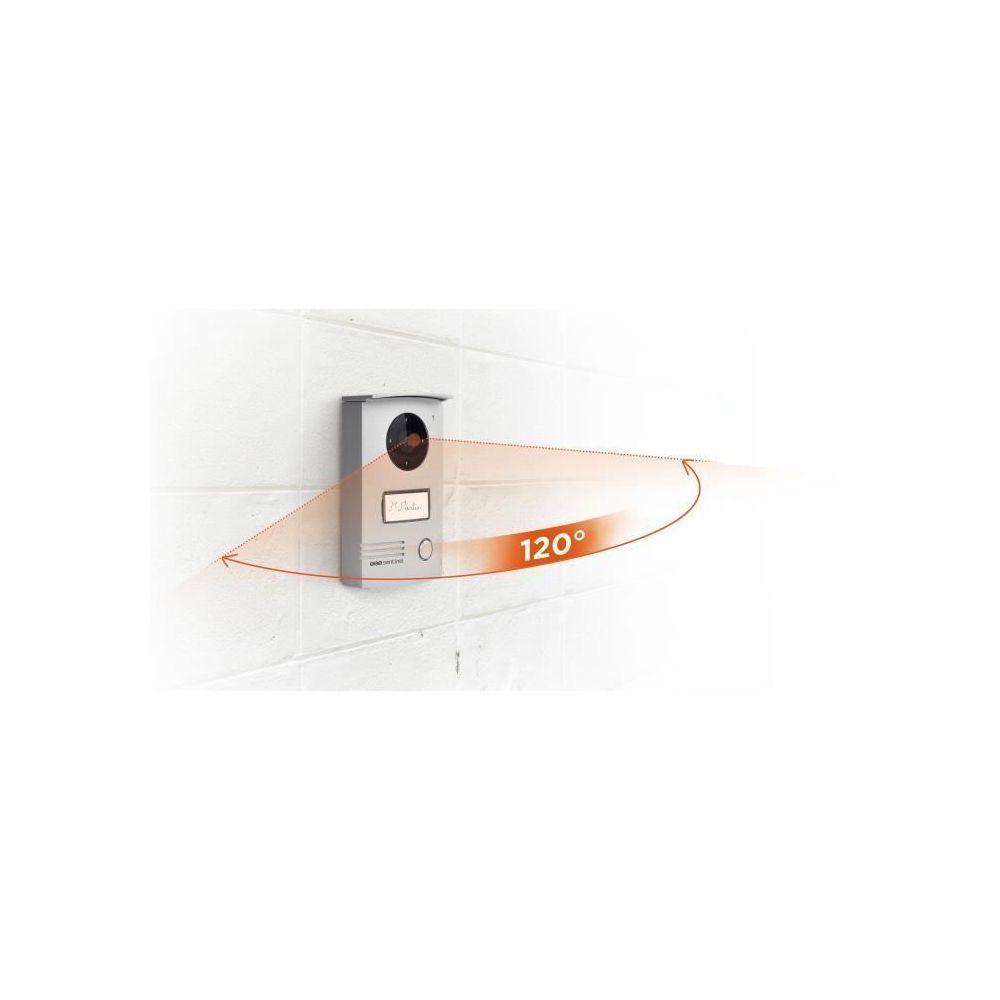 Icaverne - INTERPHONE - VISIOPHONE Interphone vidéo filaire avec badges Ecran tactile 7 - VisioDoor 7+ RFID - Sonnette et visiophone connecté