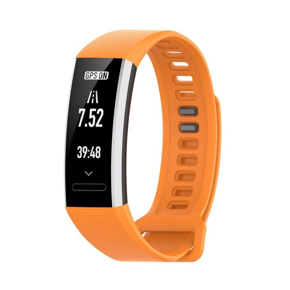 marque generique - Bracelet en silicone orange pour votre Huawei Band 2 Pro/Band 2/ERS-B19/ERS-B29 - Accessoires bracelet connecté