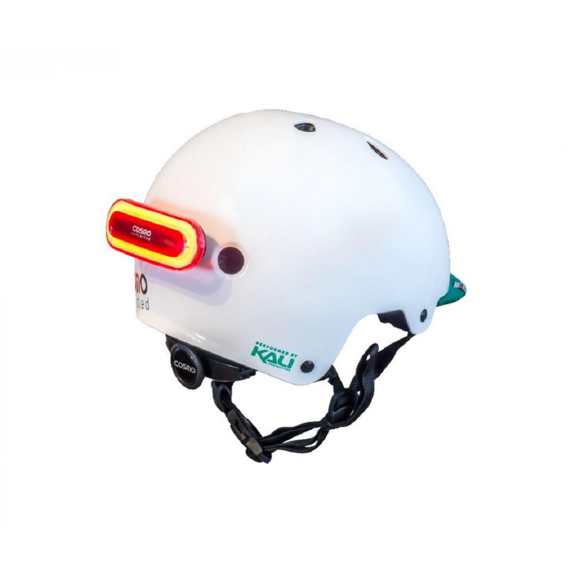 Cosmo Connected - Casque Helmet Urban Blanc + Cosmo Ride S/M - Accessoires Mobilité électrique
